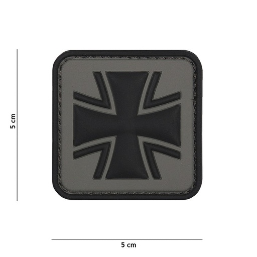 [2072] VAN OS - 3D Patch | Deutsches Kreuz - grau