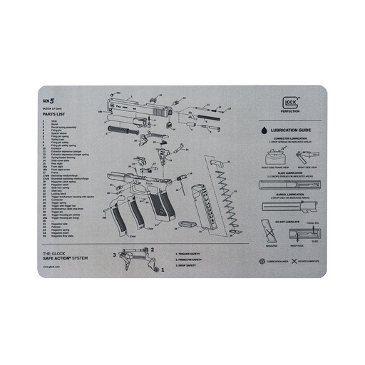 ['31717] GLOCK Unterlag- und Reinigungsmatte | GEN 5