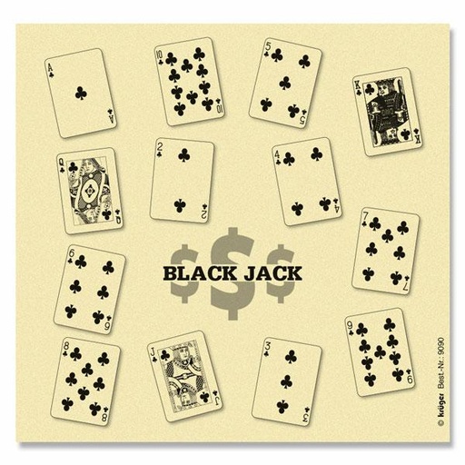 Glücksscheibe "Black Jack" 10 m