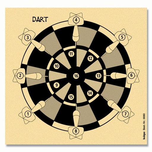 [9060-5] Glücksscheibe Dart 10 m