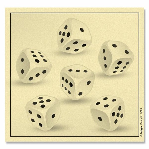 [9025-5] Glücksscheibe Würfel 10 m