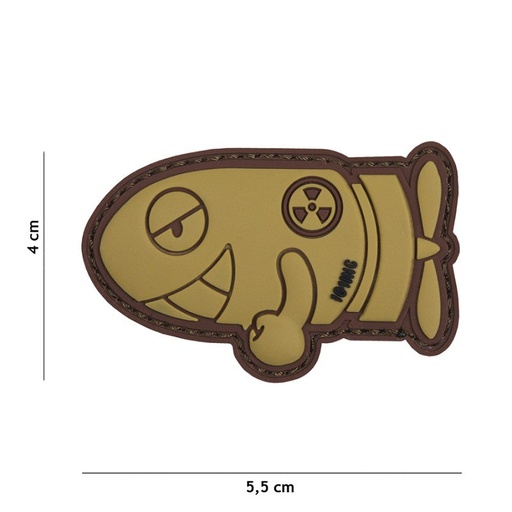 [17049] VAN OS - 3D Patch | Funny Torpedo Coyote