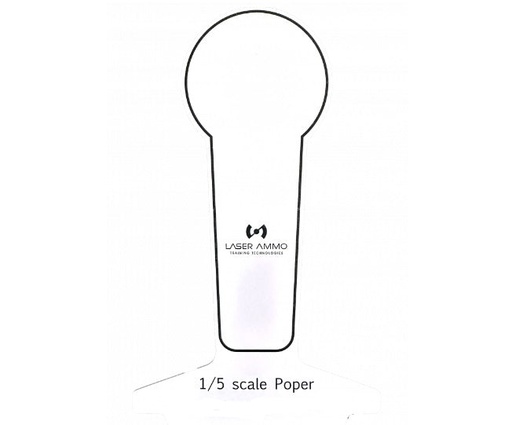 [I-MTTS-RT-5PK] I-MTTS Competition Shooter | Zielscheiben 5erPack