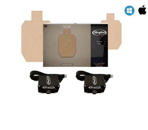 [SYSTM-2-CAM-REDGREEN] iDryfire | Pro Target System