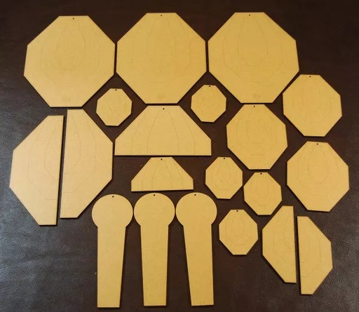 [101607] DAA Dry-Fire Target Set (Classic-IPSC)