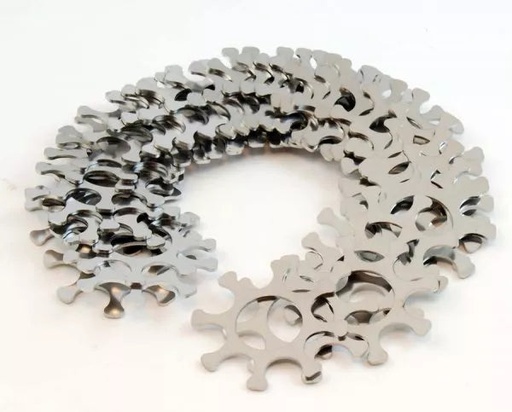 DAA Edelstahl 929 Moon Clips | 10er-Pack