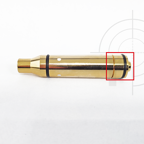 [PR-2018] Endkappe für 338 LAPUA Magnum Laser Patrone | Typ B