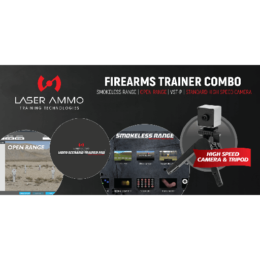[FTSC] LASER AMMO Firearms Trainer - Smokeless Range® Simulator Kombipaket mit Standardkamera