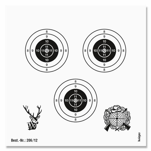 12er Ringscheibe mit 3 Spiegel
