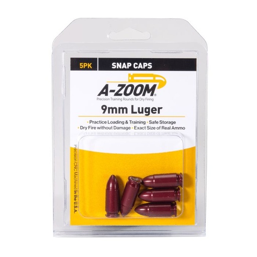 [15116] A-Zoom Pufferpatronen 9mm Luger | 5 Stück