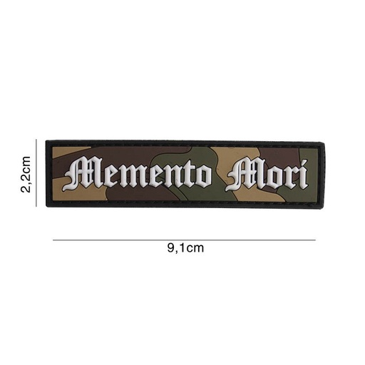 [6139] VAN OS - 3D Patch | Memento Mori (streifen) woodland