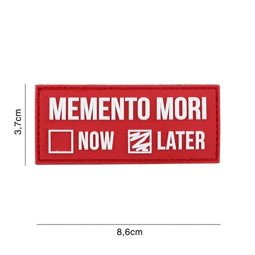 [6142] VAN OS - 3D Patch | Memento Mori later rot