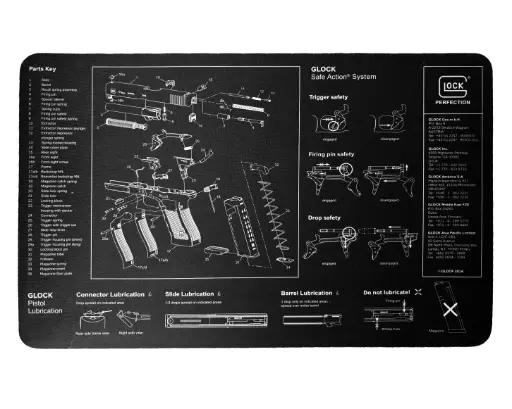 [R-31718] GLOCK Unterlag- und Reinigungsmatte Safe Action® System