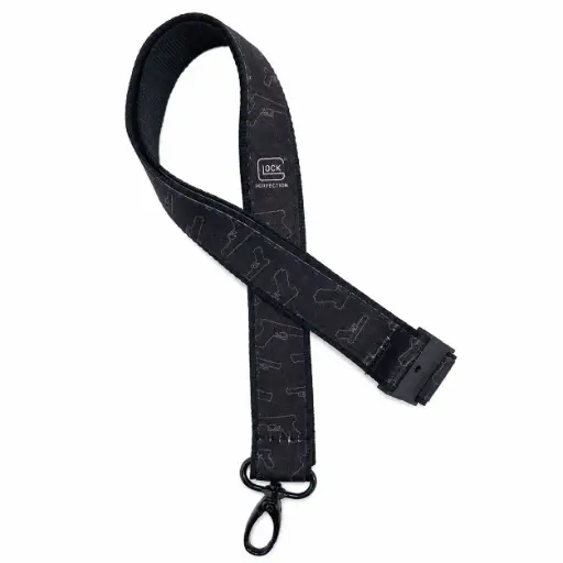 [R-31867] GLOCK Schlüsselanhänger & Lanyard | Schwarz
