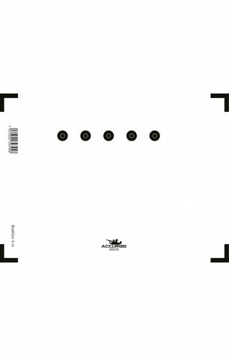 [FTBIA] ACCURIZE ZIELSCHEIBE - BIATHLON / 5M
