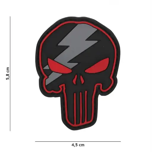 [12056] VAN OS -  Patch | Punisher thunder rot
