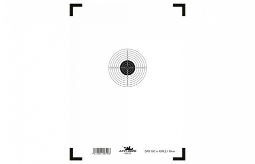 [FTDFS100/10m] ACCURIZE ZIELSCHEIBE - DFS 100M / 10M