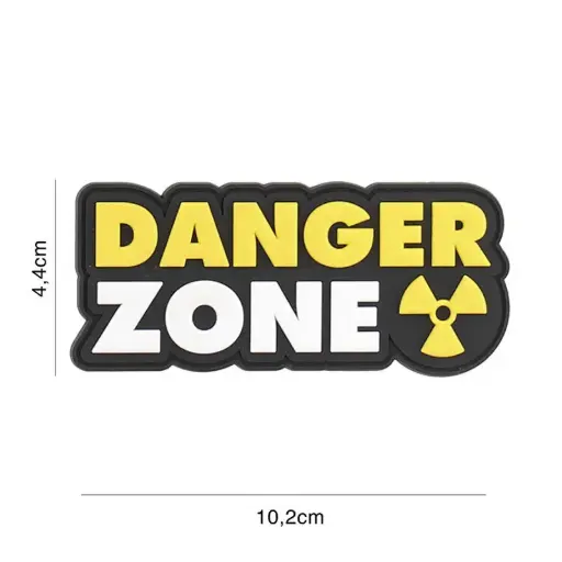 [2113] VAN OS -  Patch | PVC Danger Zone gelb