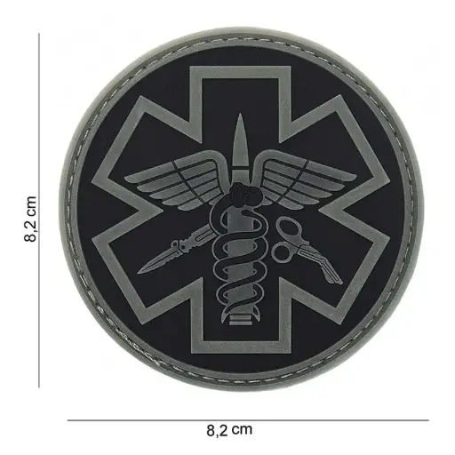[13010] VAN OS - 3D Patch | PVC Para medic grau