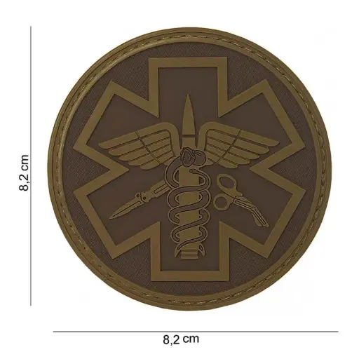 [13022] VAN OS - 3D Patch | PVC Para medic braun