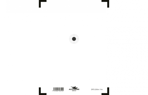 [FTDFS200/5m] ACCURIZE ZIELSCHEIBE - DFS 200M / 5M