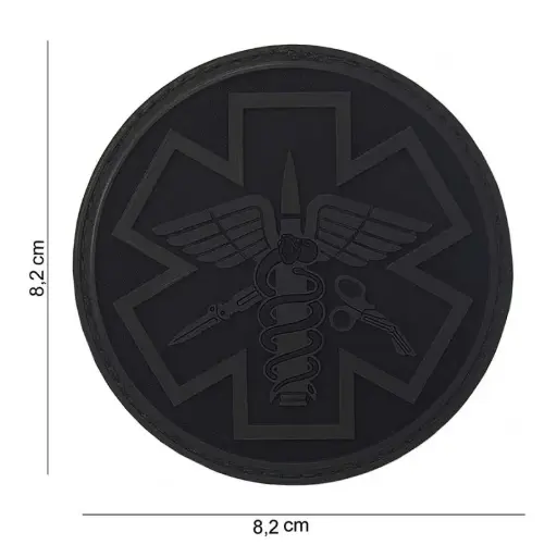 [13021] VAN OS - 3D Patch | PVC Para medic schwarz
